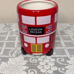 World Market Red London Coffee/Tea Mug